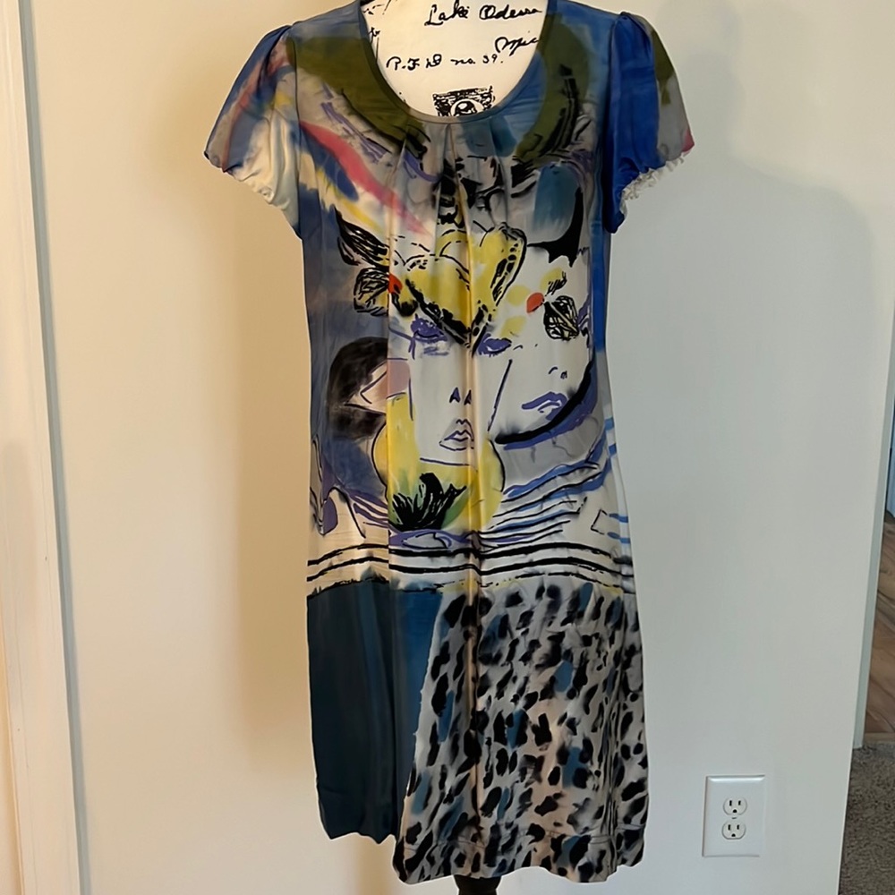 Courage B silk dress